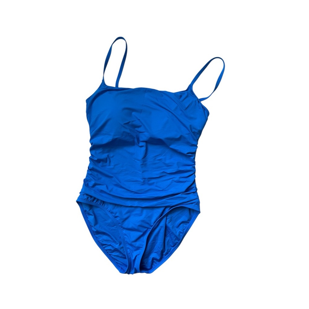 La Blanca NWOT Island Goddess Rouched Body Lingerie Mio‎ One Piece Swimsuit - Picture 3 of 5